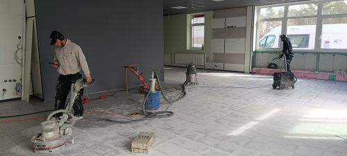 Sanierung und vorbereitende Arbeiten