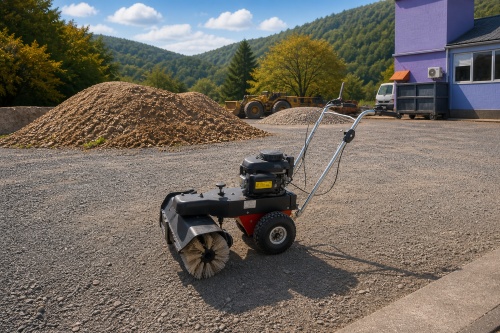 Kehrmaschine Motorbesen